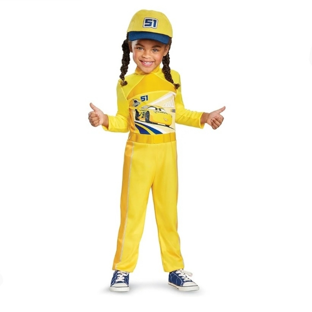 Disney Pixar Cars 3 Cruz Rameriz Costume Size 3T-4T